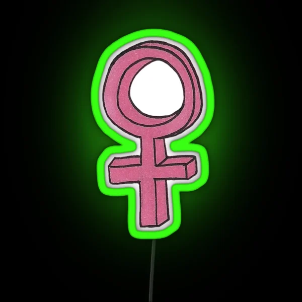 Girl Power RGB Neon Sign