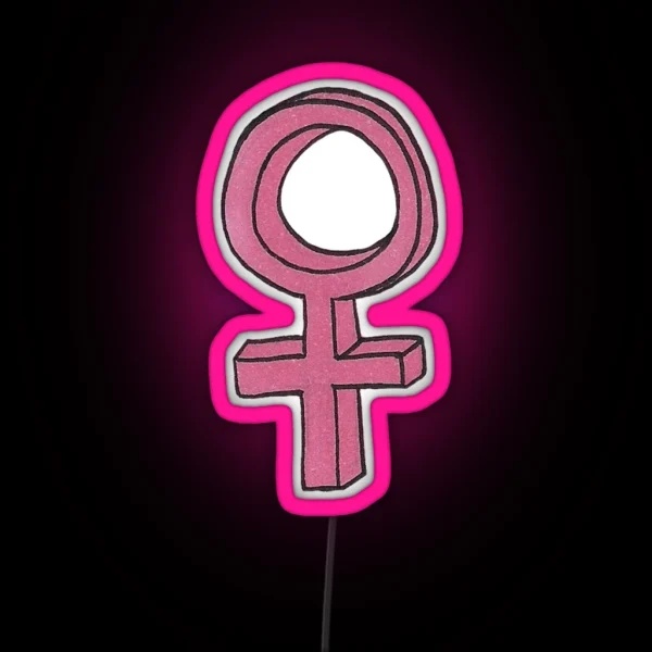 Girl Power RGB Neon Sign