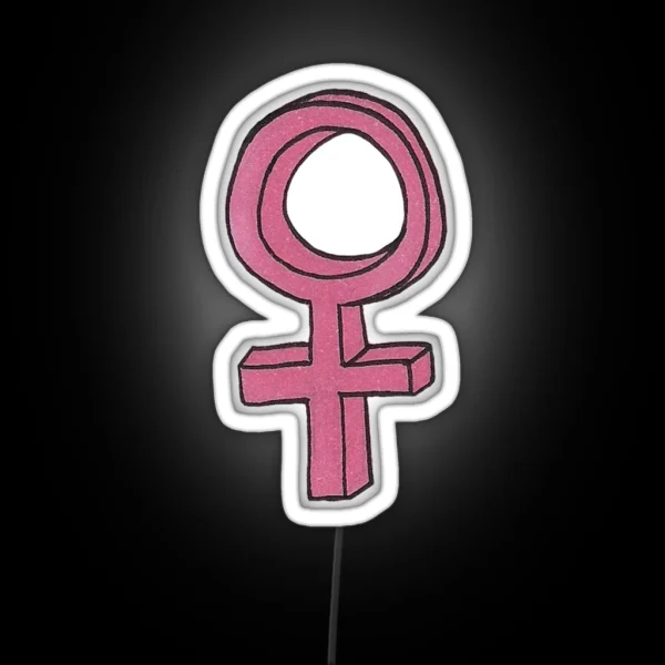 Girl Power RGB Neon Sign