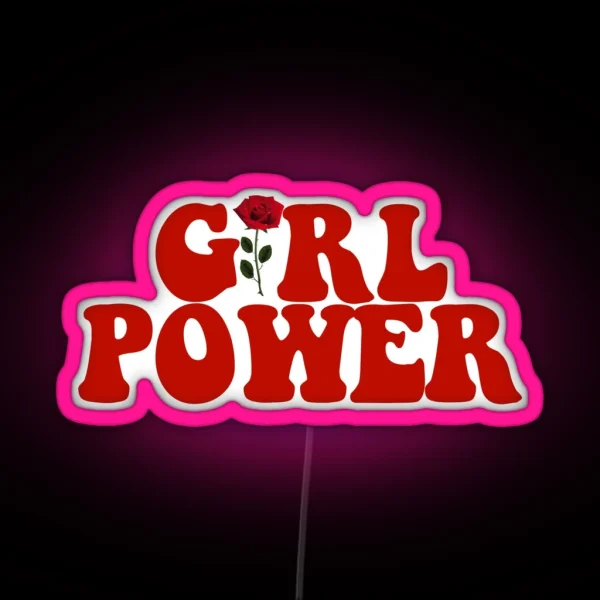 GIRL POWER Style 8 RGB Neon Sign