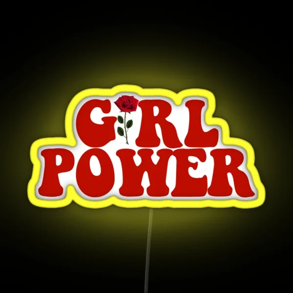 GIRL POWER Style 8 RGB Neon Sign