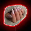 Girl Stylish Nail Polish Lover RGB Neon Sign - Image 2