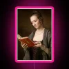 Girl With A Book RGB Neon Sign - Image 6