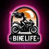 Girls Bike Life Empowering Women Riders RGB Neon Sign - Image 6