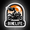 Girls Bike Life Empowering Women Riders RGB Neon Sign - Image 4