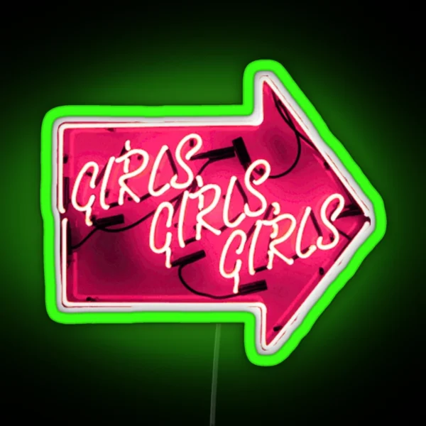 GIRLS Neon Sign RGB Neon Sign