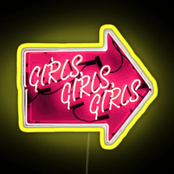 GIRLS Neon Sign RGB Neon Sign