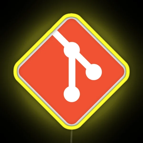 Git Vcs Led For Programmers Or Coders RGB Neon Sign