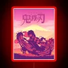Giyu Tomioka RGB Neon Sign - Image 2
