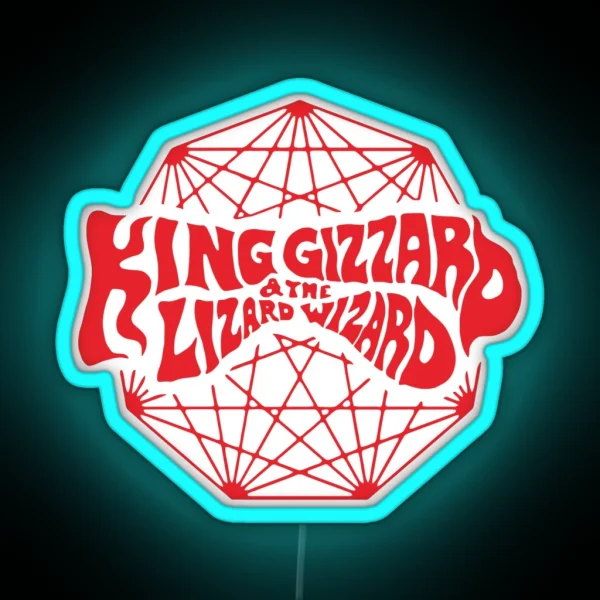 Gizzard King Merch RGB Neon Sign