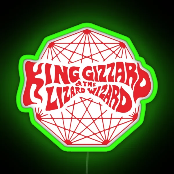 Gizzard King Merch RGB Neon Sign