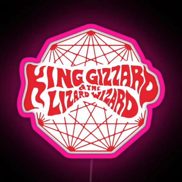 Gizzard King Merch RGB Neon Sign
