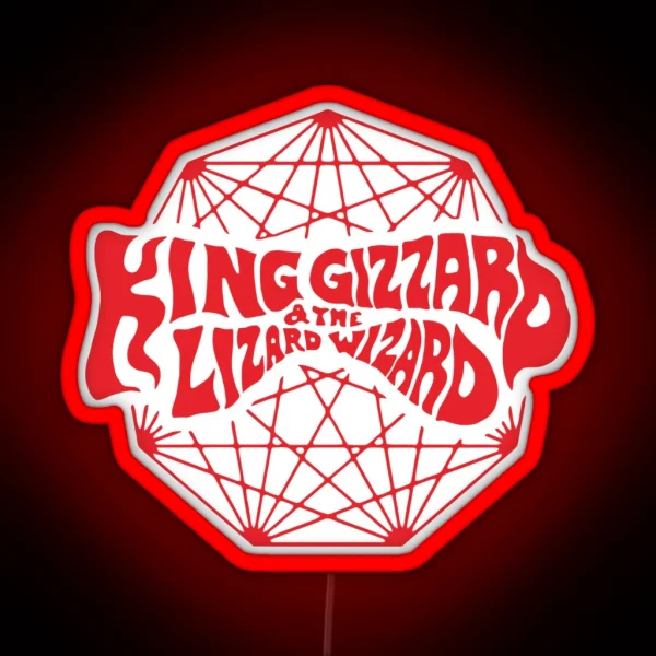 Gizzard King Merch RGB Neon Sign