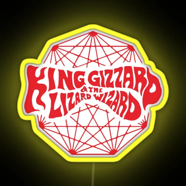 Gizzard King Merch RGB Neon Sign