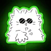 Glasses Cat RGB Neon Sign - Image 4