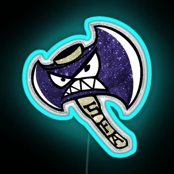 Glitter Lumberjack Stephen F Austin State University 1 RGB Neon Sign