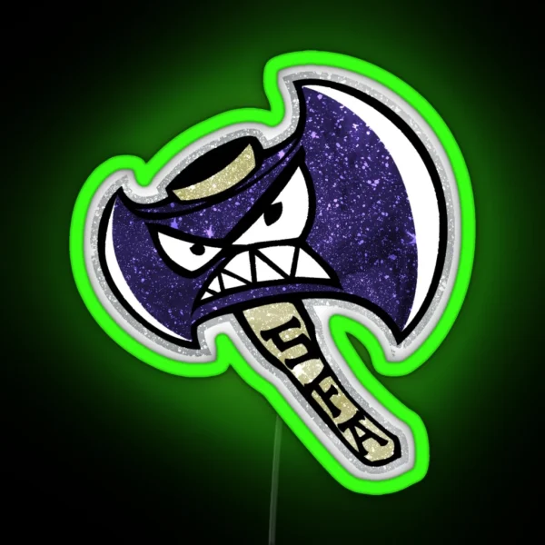 Glitter Lumberjack Stephen F Austin State University 1 RGB Neon Sign