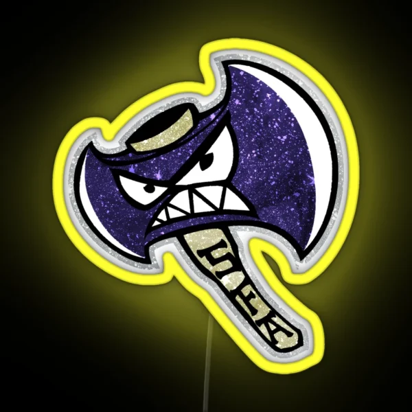 Glitter Lumberjack Stephen F Austin State University 1 RGB Neon Sign