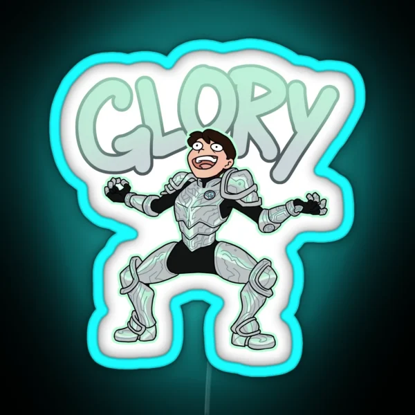 GLORY RGB Neon Sign
