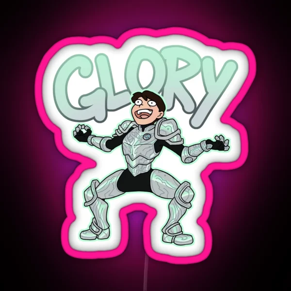 GLORY RGB Neon Sign