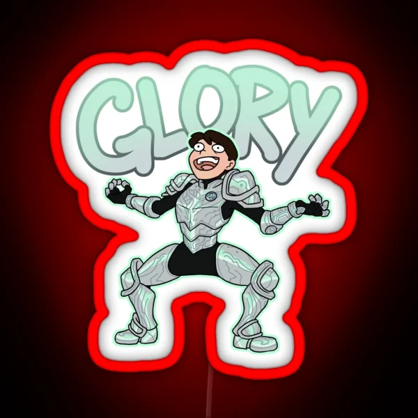 GLORY RGB Neon Sign