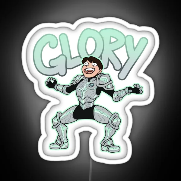 GLORY RGB Neon Sign