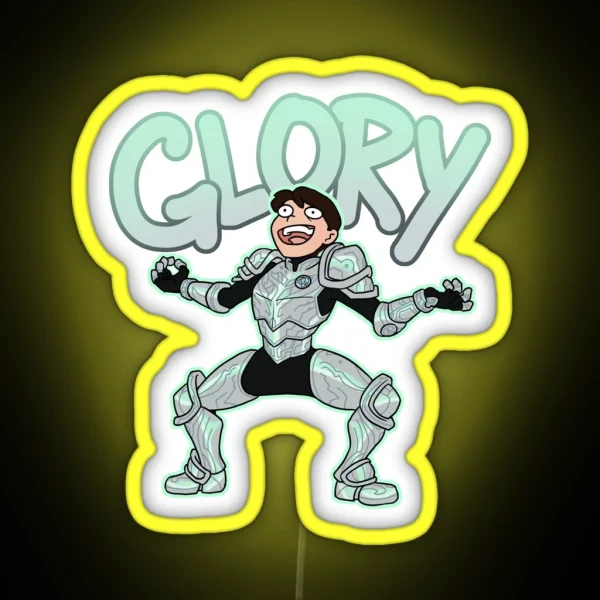 GLORY RGB Neon Sign