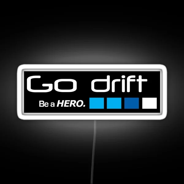 Go Drift RGB Neon Sign