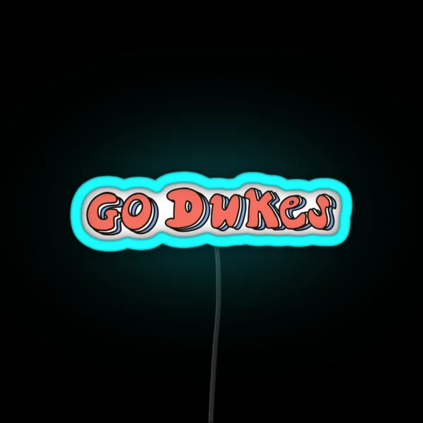 Go Dukes Duquesne University RGB Neon Sign