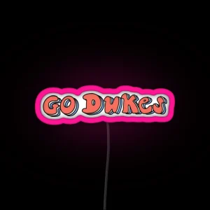 Go Dukes Duquesne University RGB Neon Sign