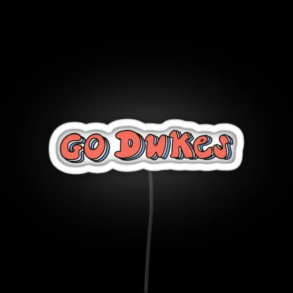 Go Dukes Duquesne University RGB Neon Sign