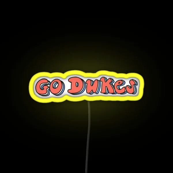 Go Dukes Duquesne University RGB Neon Sign