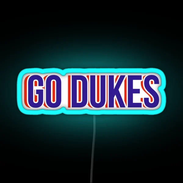 Go Dukes RGB Neon Sign
