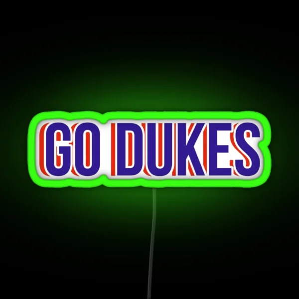 Go Dukes RGB Neon Sign