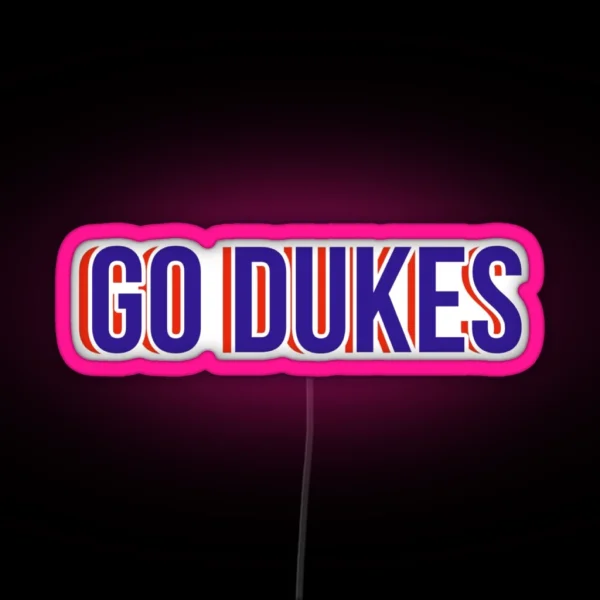 Go Dukes RGB Neon Sign