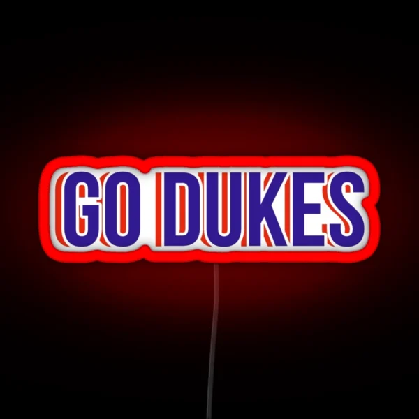 Go Dukes RGB Neon Sign