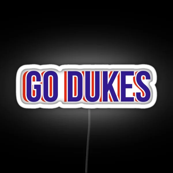 Go Dukes RGB Neon Sign