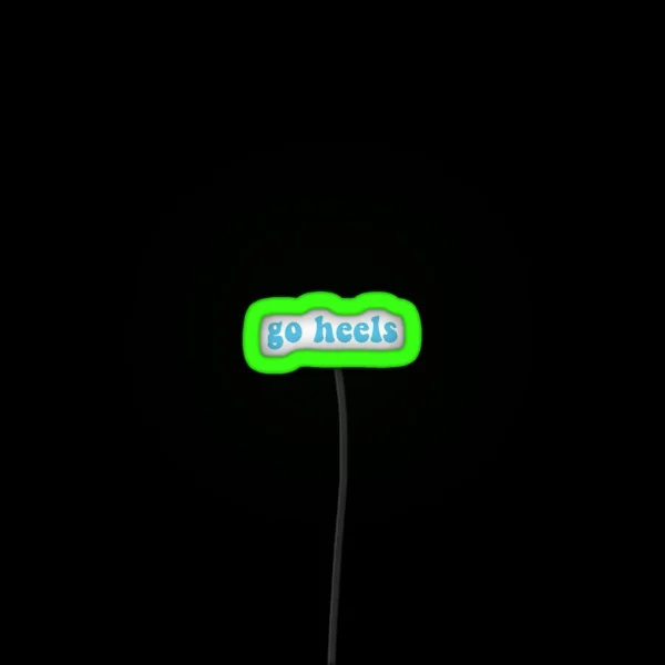 Go Heels RGB Neon Sign