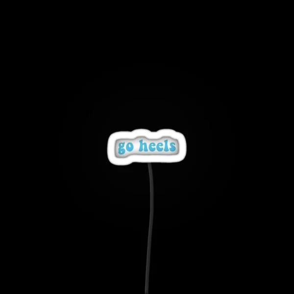Go Heels RGB Neon Sign