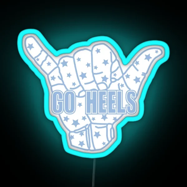 Go Heels RGB Neon Sign