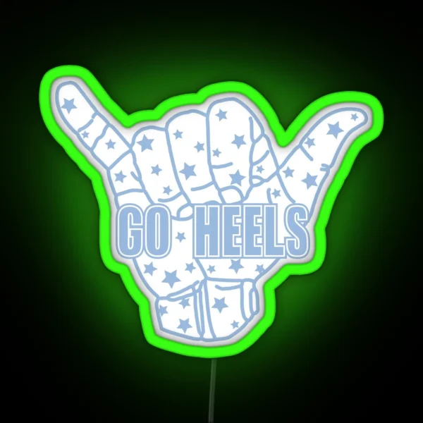 Go Heels RGB Neon Sign