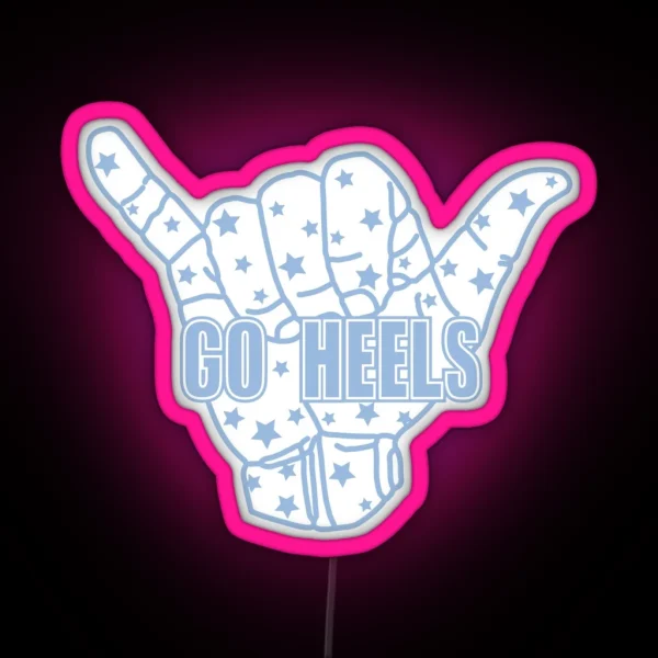 Go Heels RGB Neon Sign