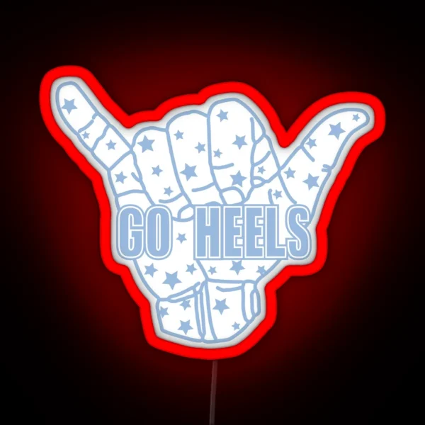 Go Heels RGB Neon Sign