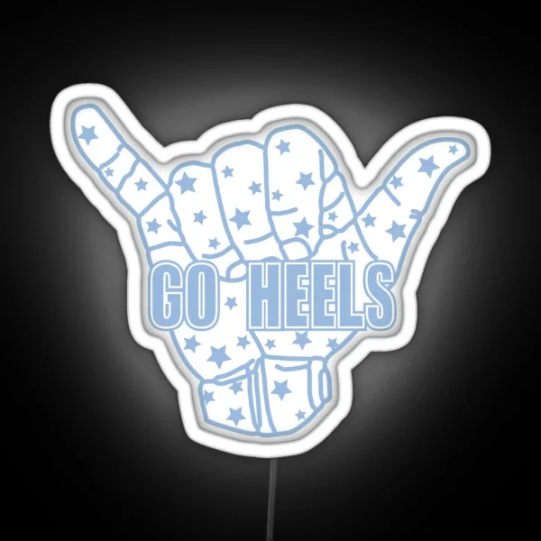 Go Heels RGB Neon Sign