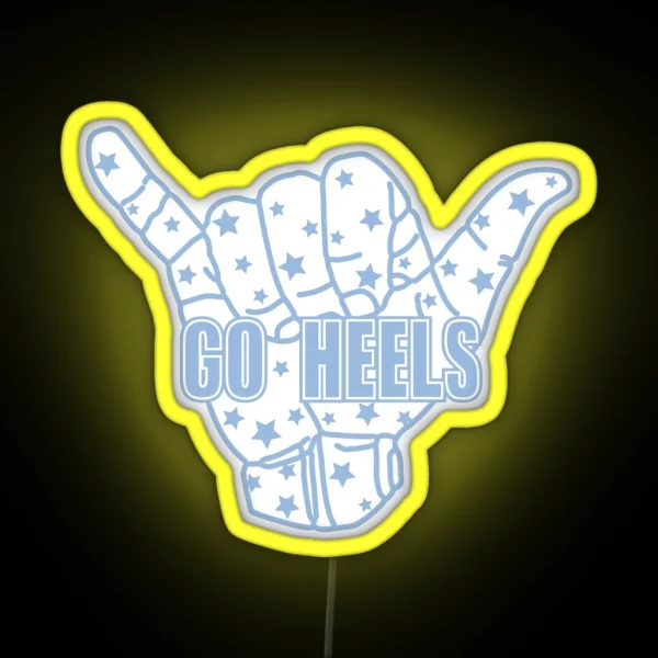 Go Heels RGB Neon Sign