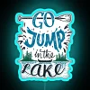Go Jump In The Lake RGB Neon Sign - Image 3