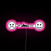 Go Kart Happiness Cart Racer Funny Go Kart Go Karting Funny Racing RGB Neon Sign - Image 6