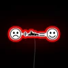 Go Kart Happiness Cart Racer Funny Go Kart Go Karting Funny Racing RGB Neon Sign - Image 2