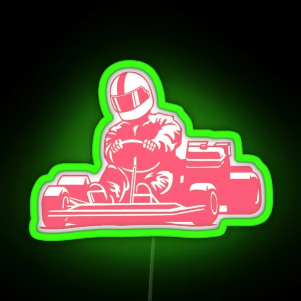 Go Karting RGB Neon Sign