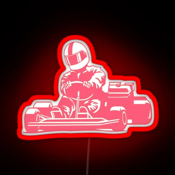 Go Karting RGB Neon Sign